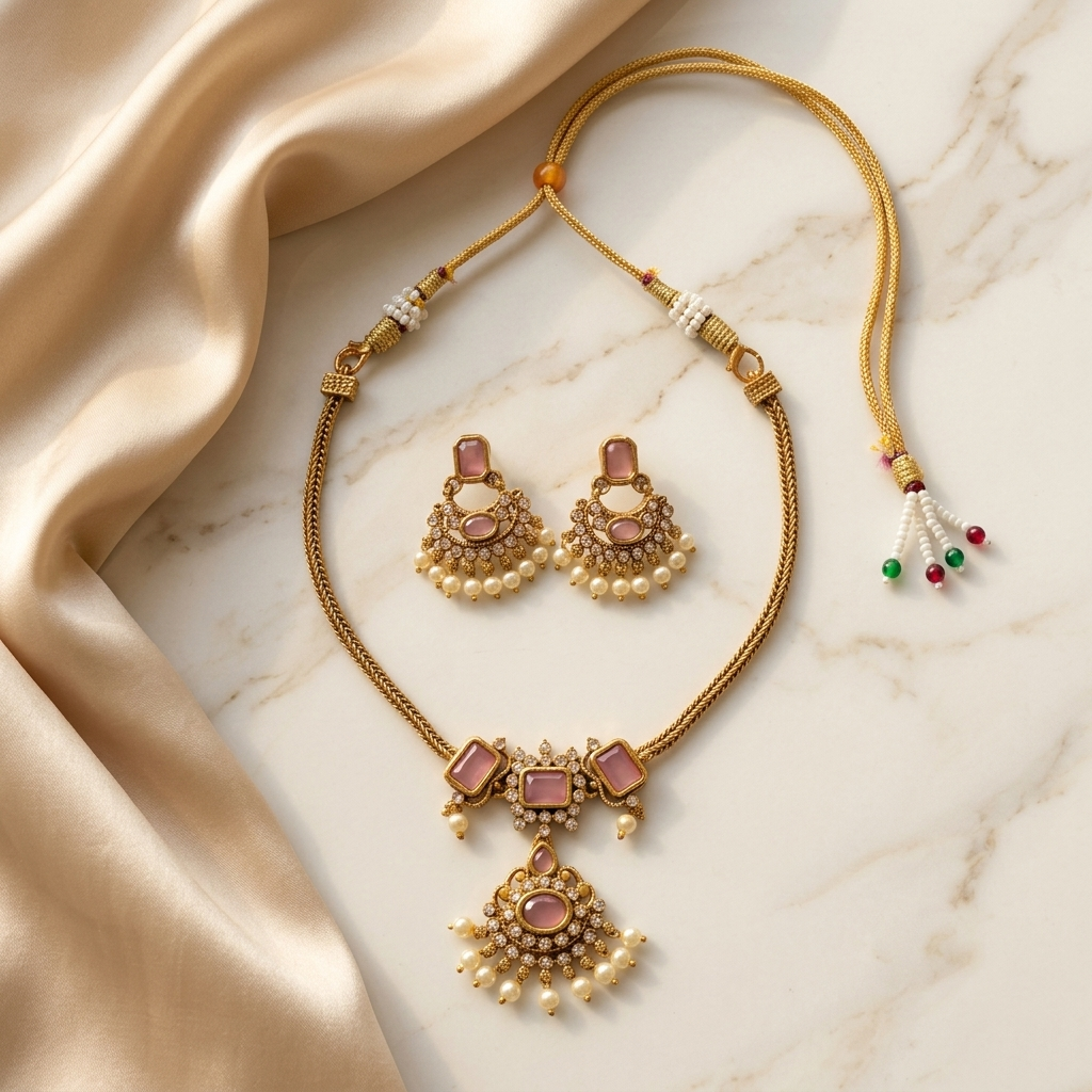 Pink Necklace