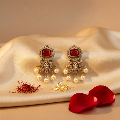 Red Earrings