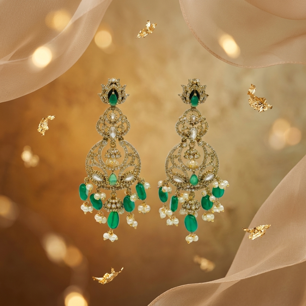 Emerald Earrings