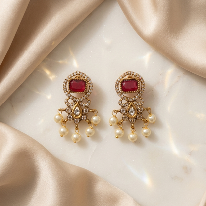 Red Earrings