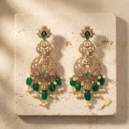 Emerald Earrings