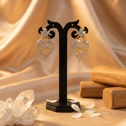 Dual-Tone Earrings