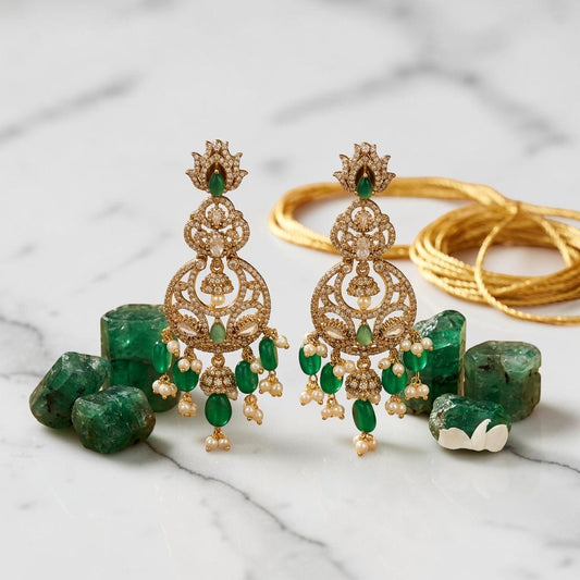 Emerald Earrings