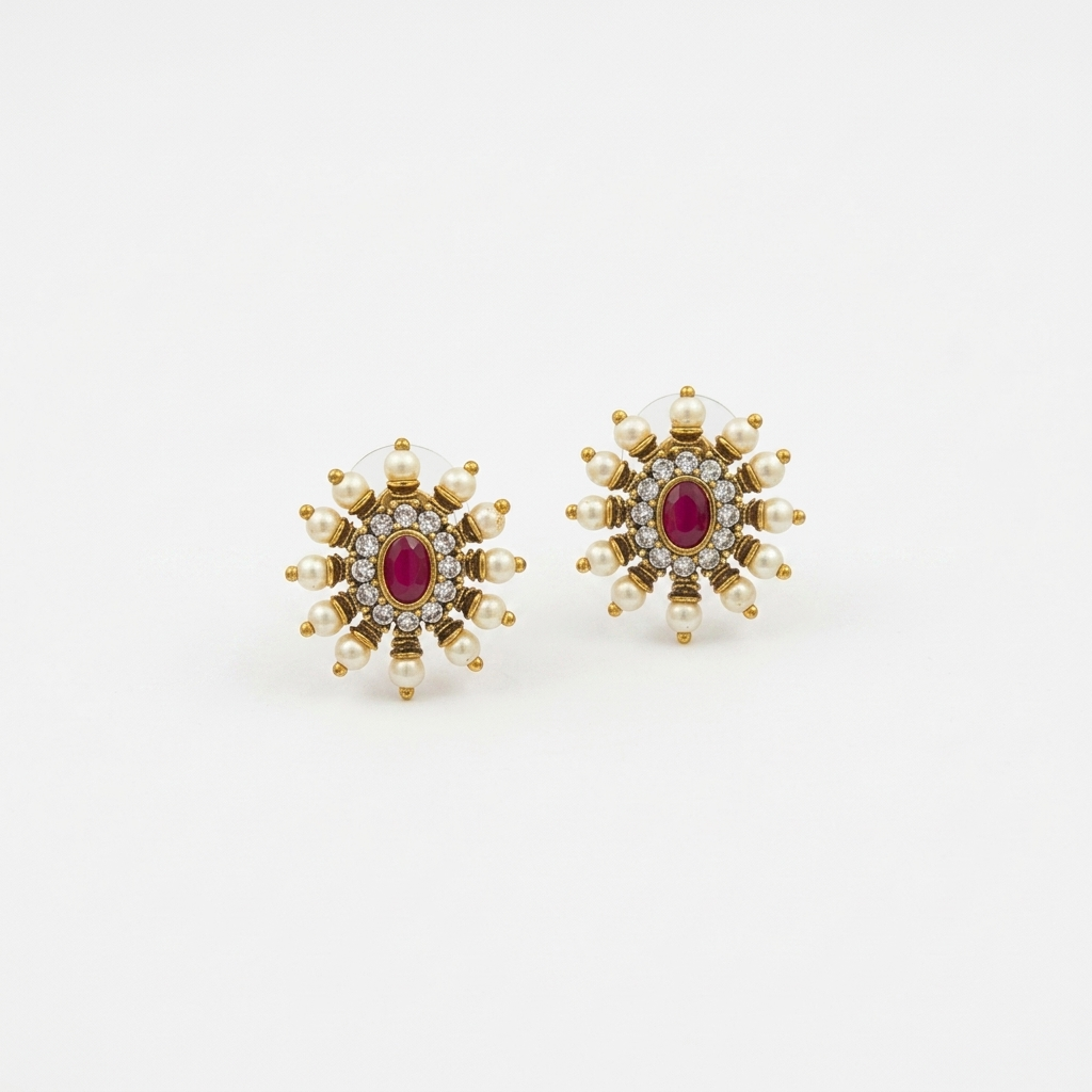 Ruby Studs