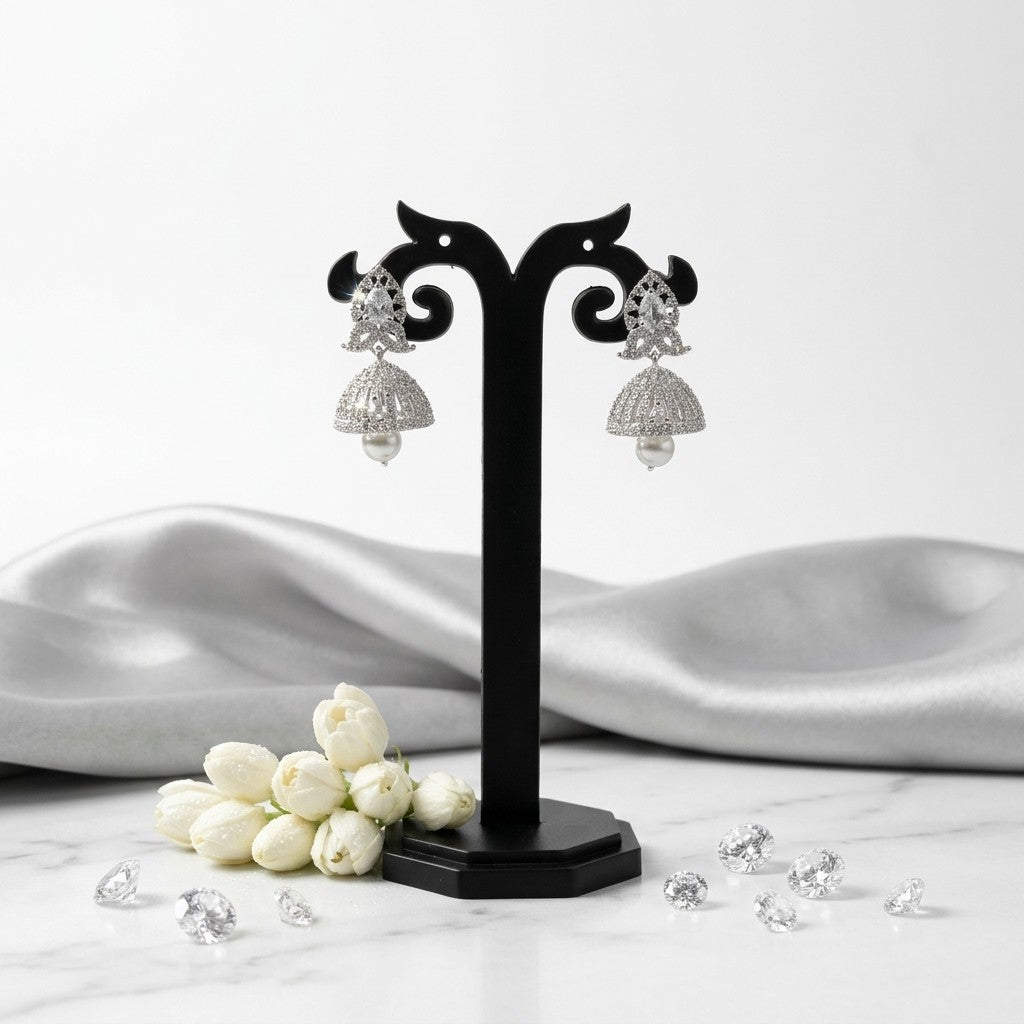 Floral Jhumka