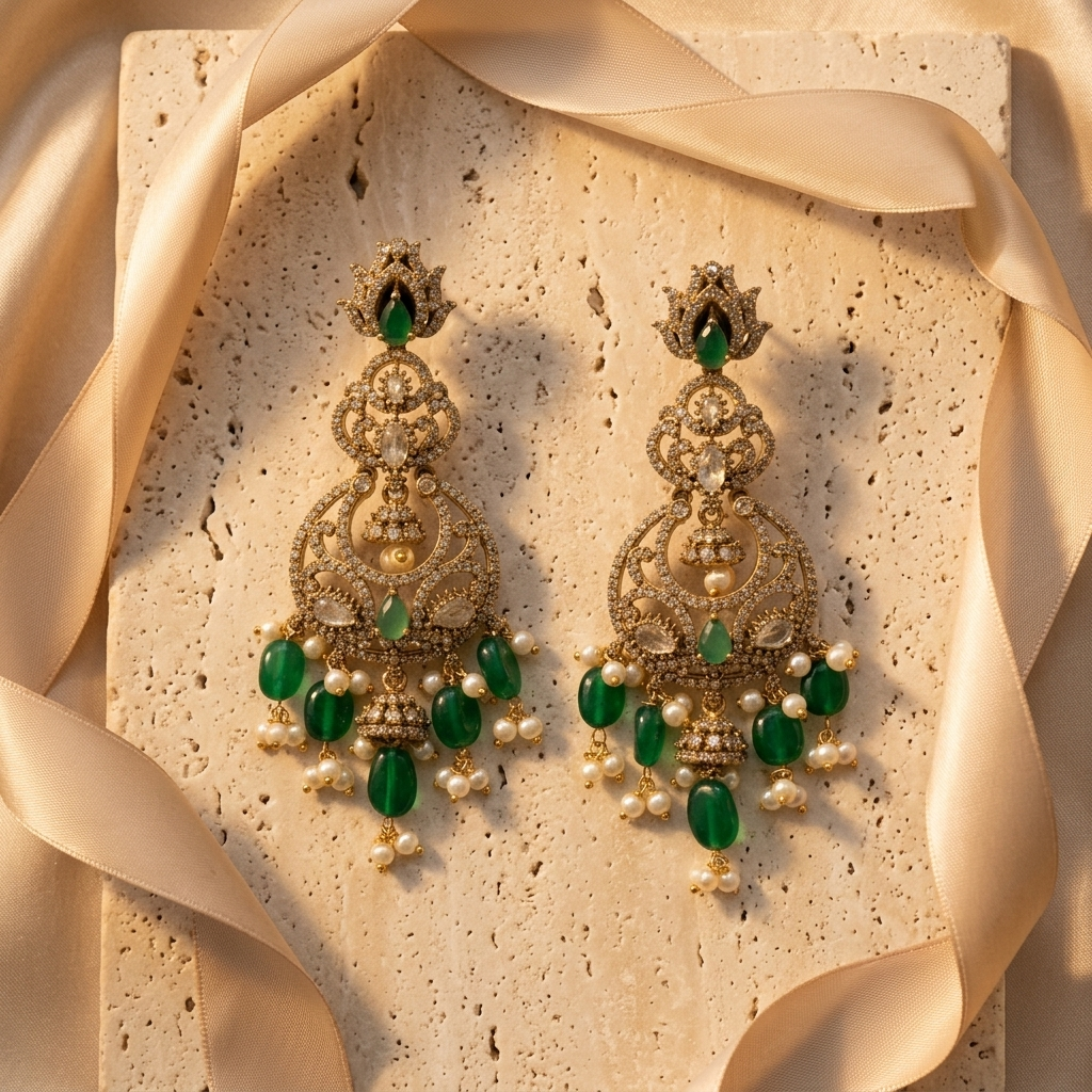Emerald Earrings