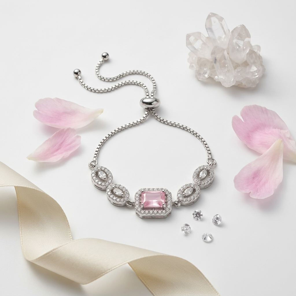 Rhoduim-tone Bracelet