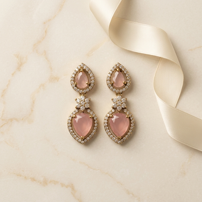 Pink Earrings