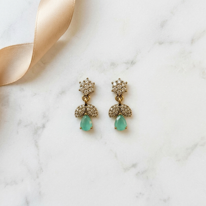 Green Earrings