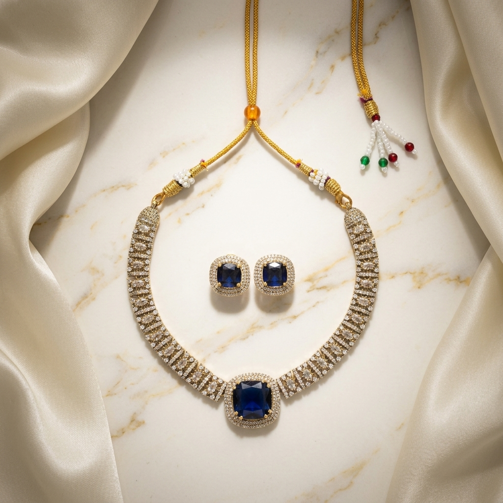 Blue Necklace