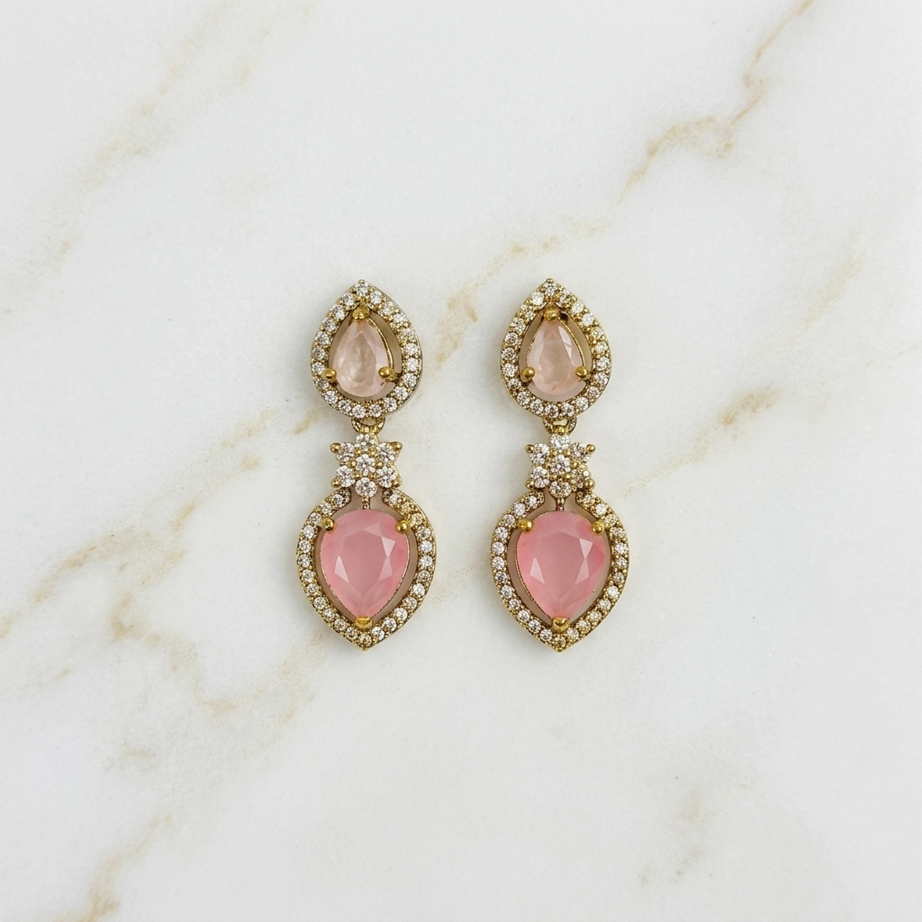 Pink Earrings