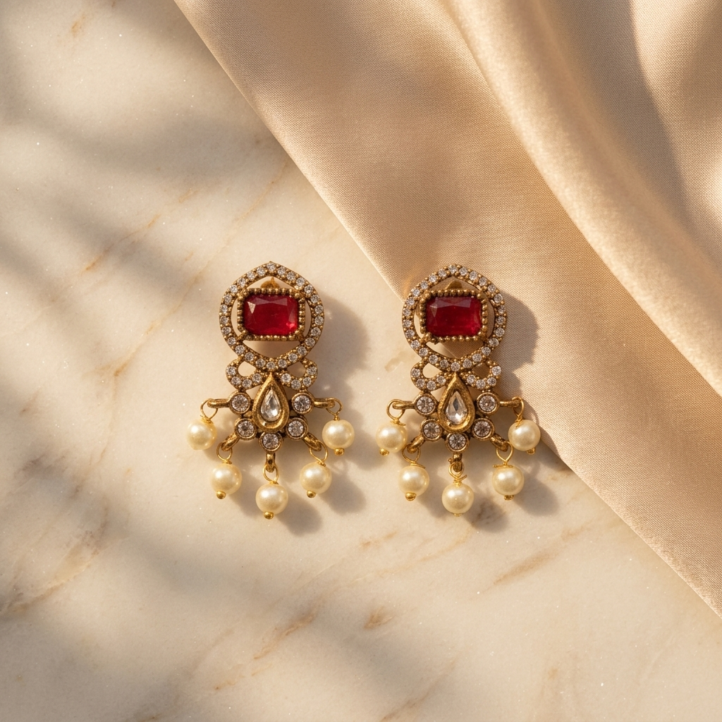 Red Earrings