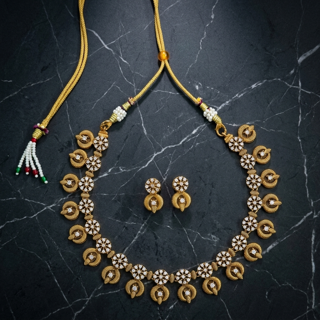 Textured Necklace