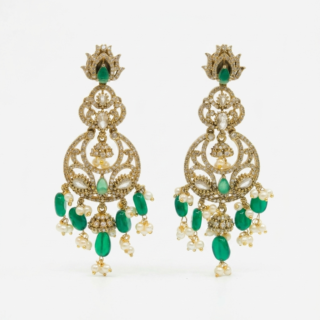 Emerald Earrings