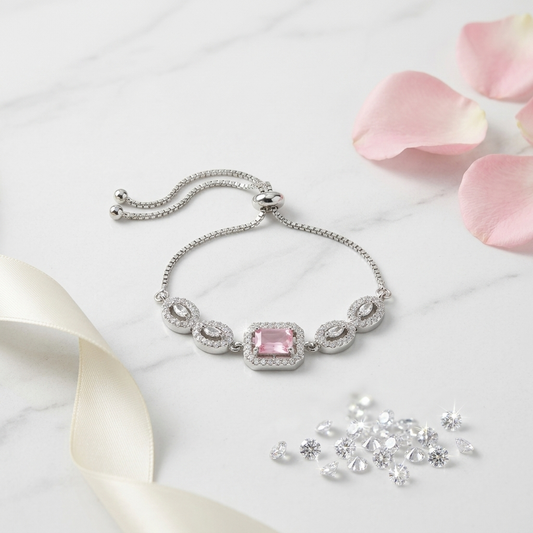 Rhoduim-tone Bracelet