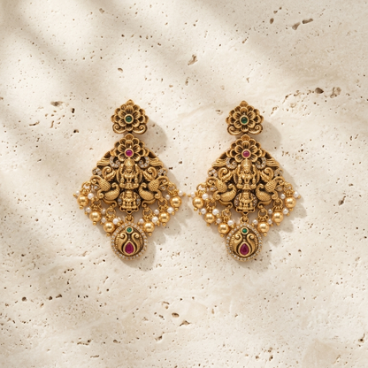 Peacock Earrings