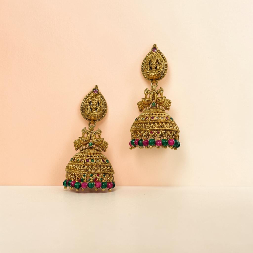 Temple Jhumka