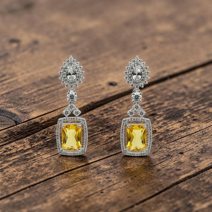 Yellow Earrings