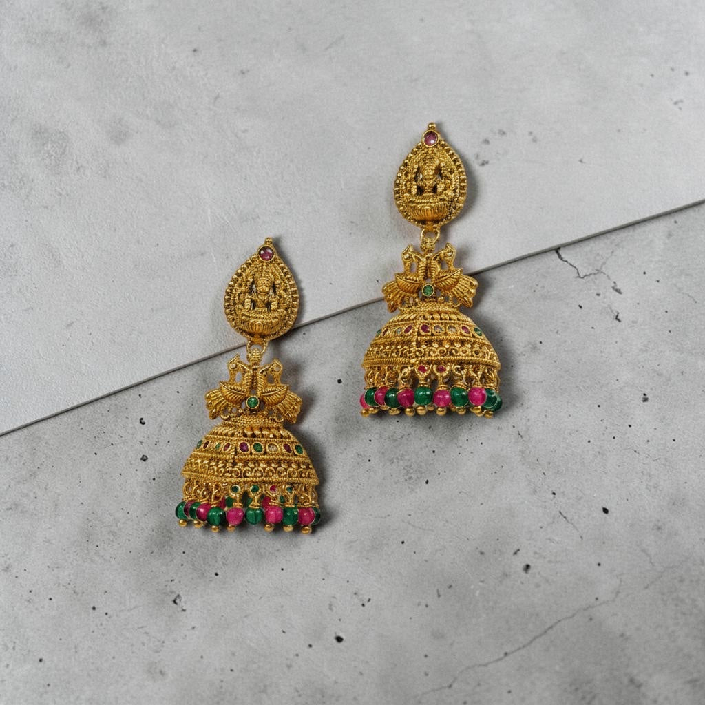 Temple Jhumka