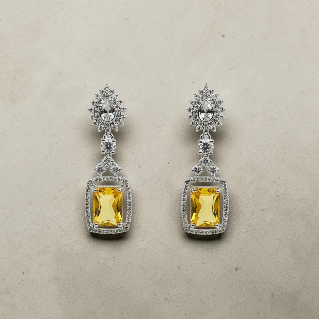 Yellow Earrings