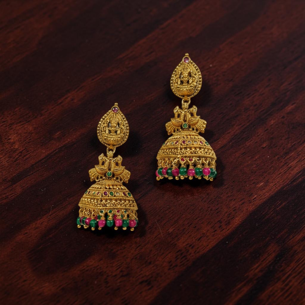 Temple Jhumka