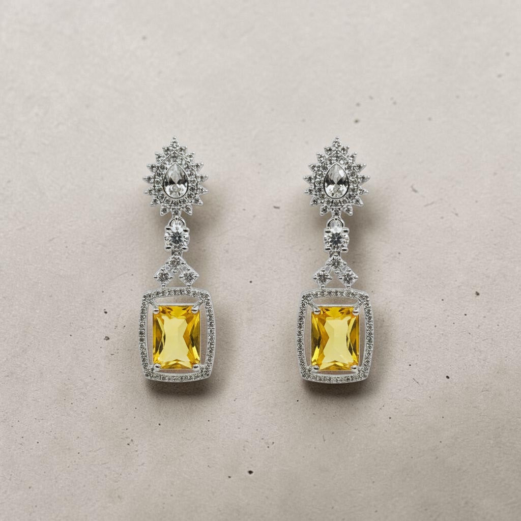 Yellow Earrings